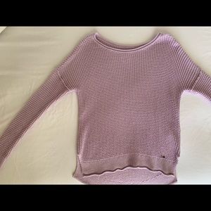 lavender hollister sweater